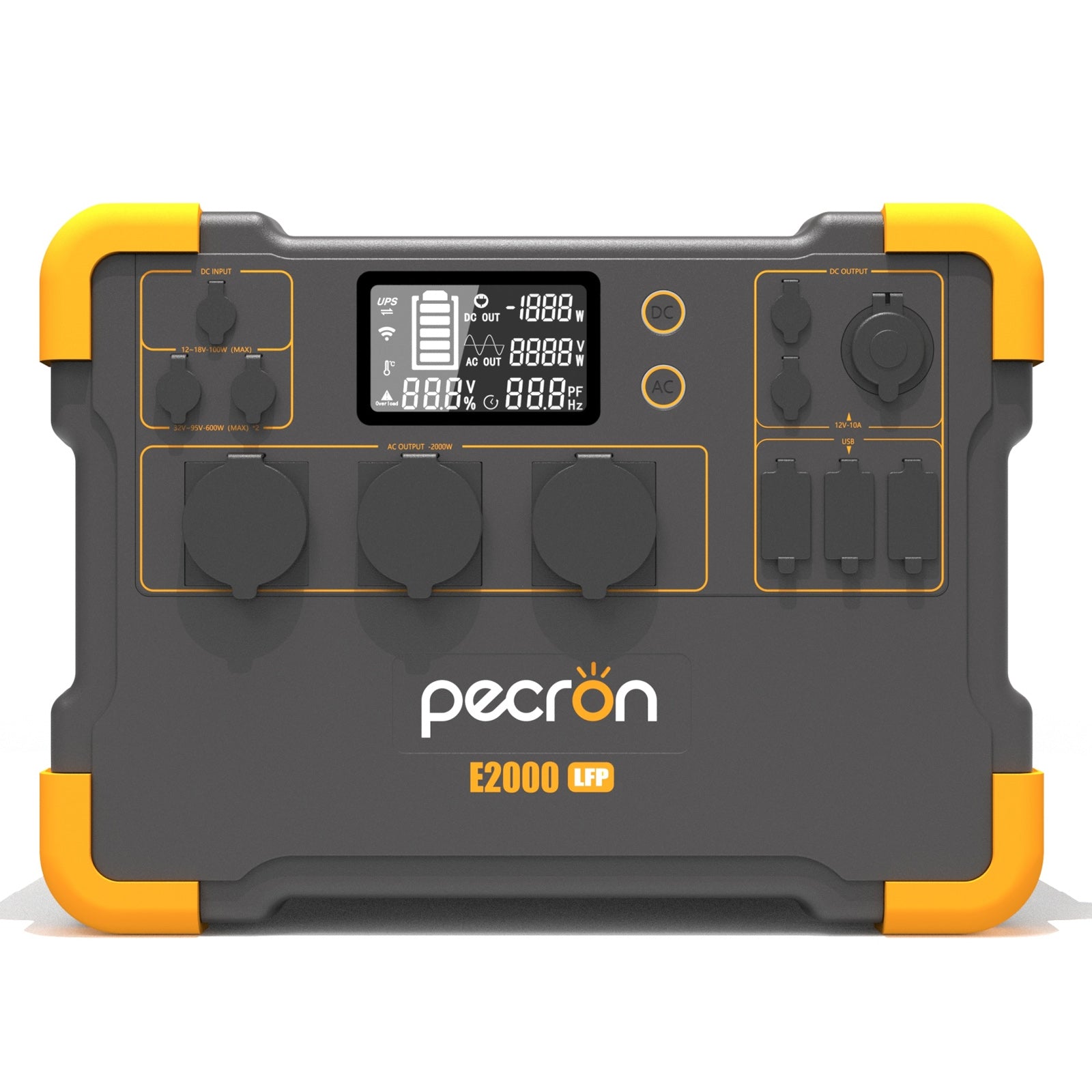 PECRON 230V E2000LFP Portable Power Station 2000W 1920Wh EU Version
